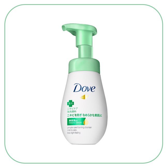 Sữa Rửa Mặt Dạng Bọt Tinh Chất Ngăn Ngừa Mụn Dove Beauty Serum Pimple – THẾ GIỚI SKINFOOD