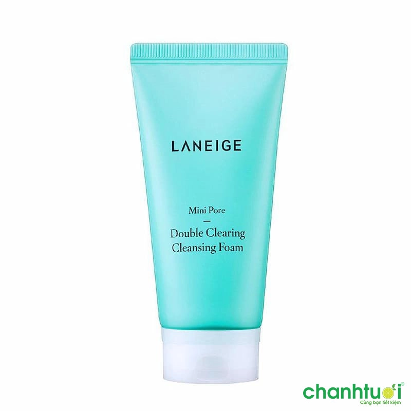 Laneige Mini Pore Double Clearing Cleansing Foam 