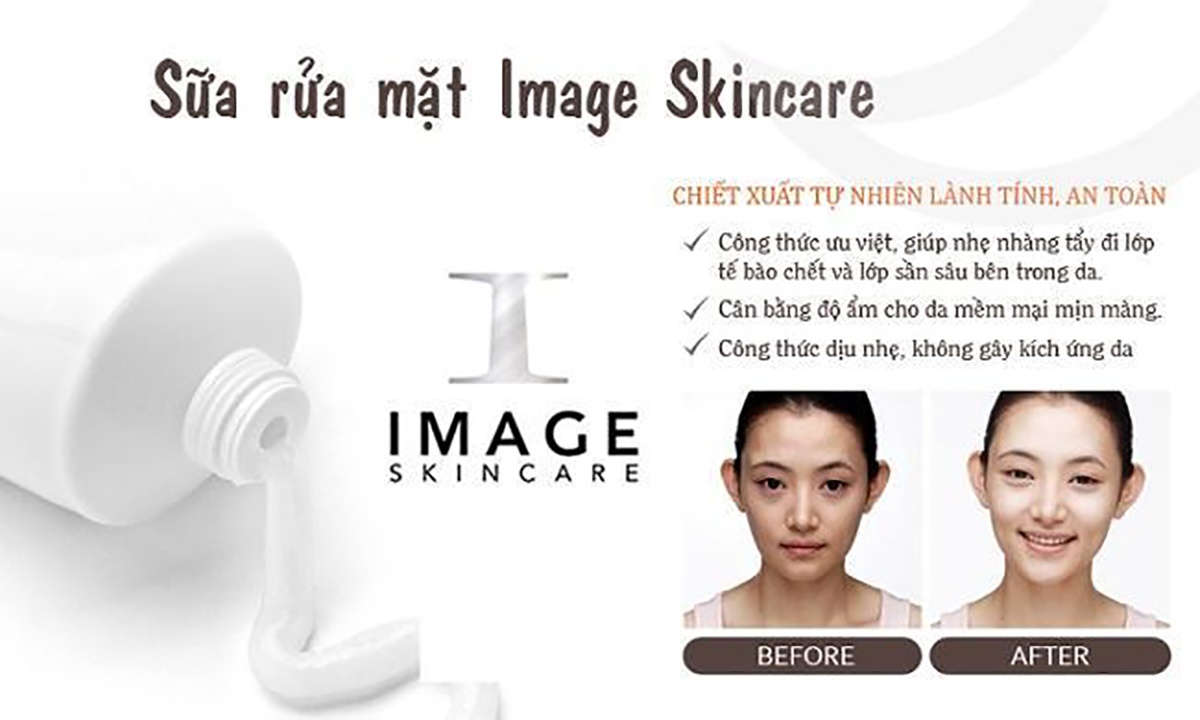 Điểm nổi bật của sữa rửa mặt của Image Skincare
