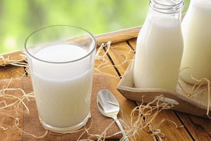 Sữa tươi không đường là nguyên liệu làm đẹp tuyệt vời