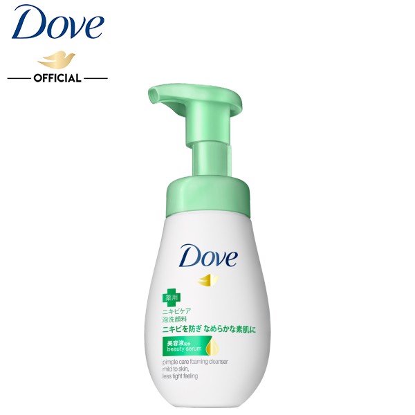 Sữa Rửa Mặt Dạng Bọt Tinh Chất Ngăn Ngừa Mụn Dove Beauty Serum Pimple – THẾ GIỚI SKINFOOD