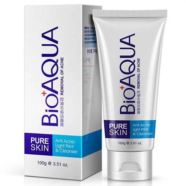 Sữa Rửa Mặt Trị Mụn Bioaqua Pure Skin Anti Acne Cleanser
